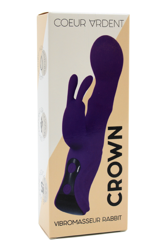 Vibromasseur Rabbit CROWN Double Action