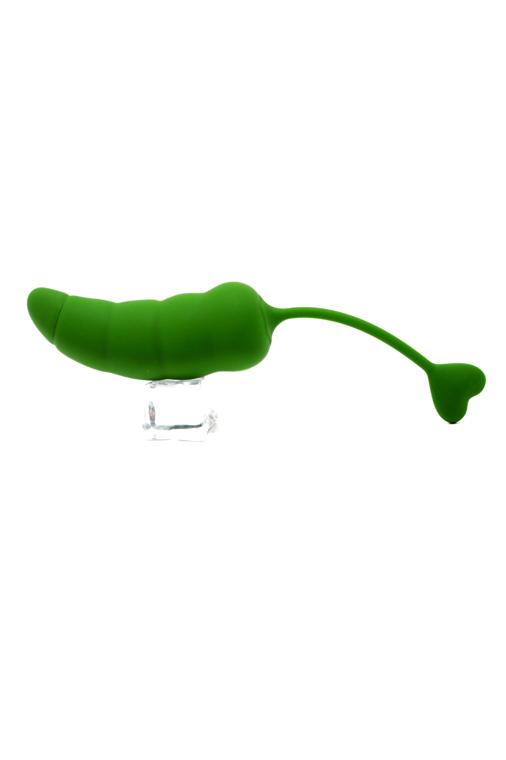 PIMENTO, Un Œuf vibrant avec télécommande, couleur et forme Piment en silicone médical