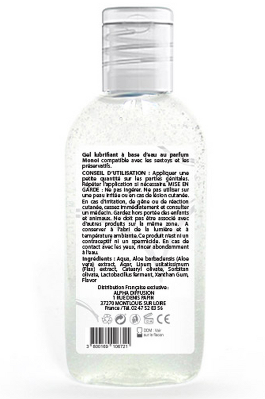 Lubrifiant à base d'eau 100% naturel Monoï 90 ml