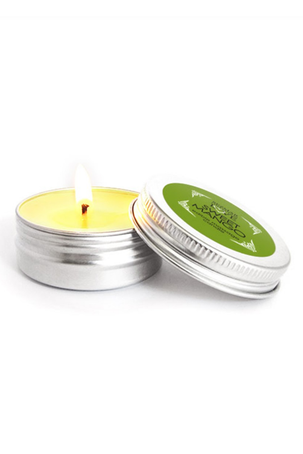 Mini Bougie de massage Mangue 30ml 100% naturelle