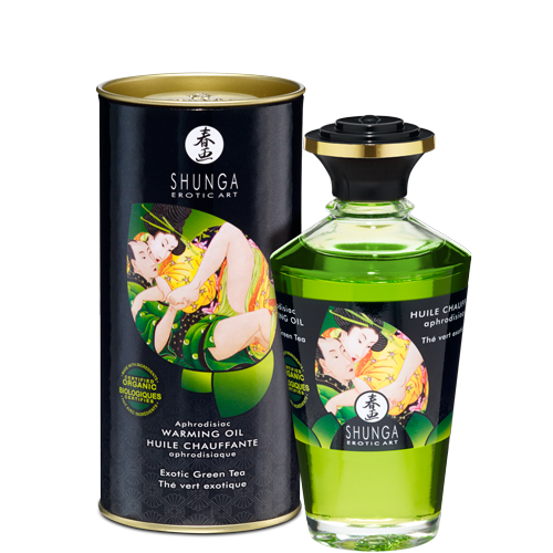 Huile aphrodisiaque organique Thé vert exotique
