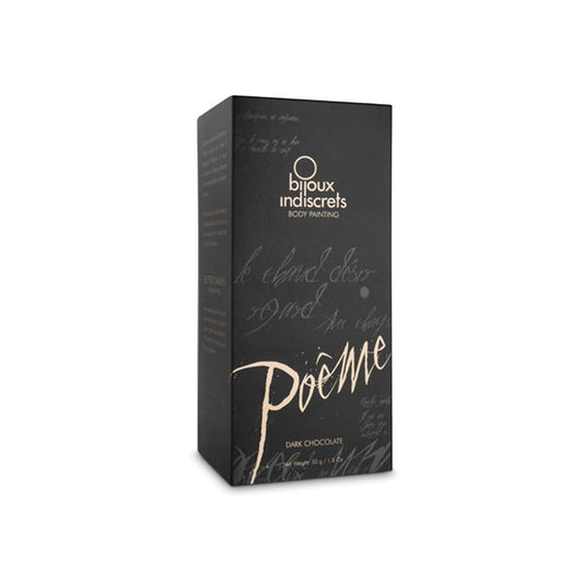 Poème Peinture pour corps Chocolat Noir