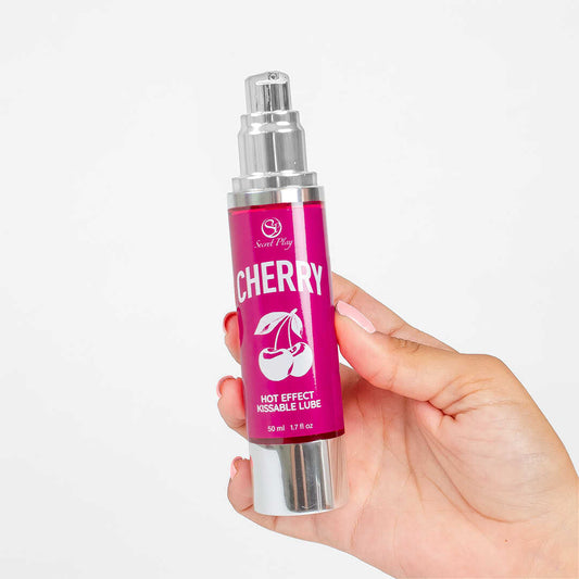 Lubrifiant effet chaud cerise