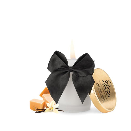 Bougie de massage embrassable Caramel doux