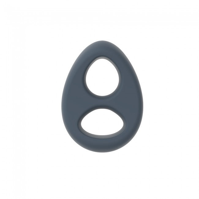 Cockring Liquid-soft ultra doux Gris