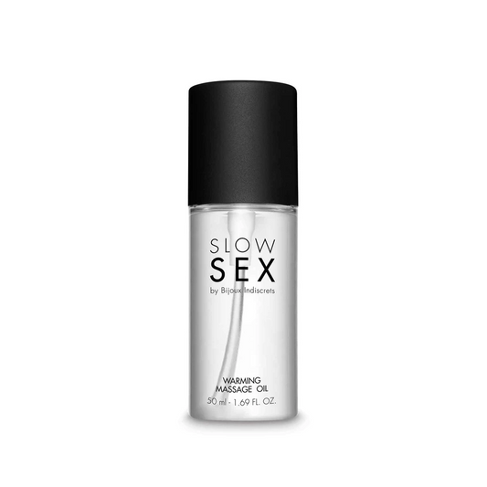 Huile de massage chauffante Slow Sex 50 ml