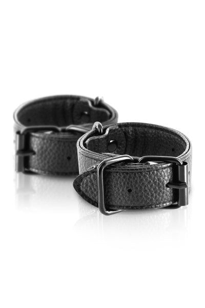 Menottes simili cuir ajustables