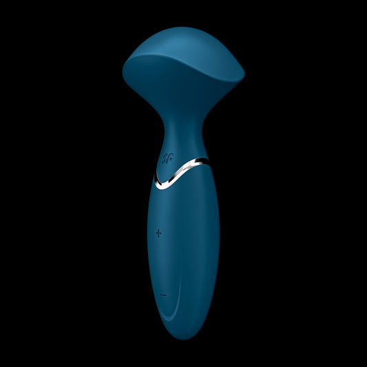 Mini Wand-er Vibromasseur Satisfyer - Bleu - Satisfyer - Vibromasseur disponible chez LollyDoll, pas cher