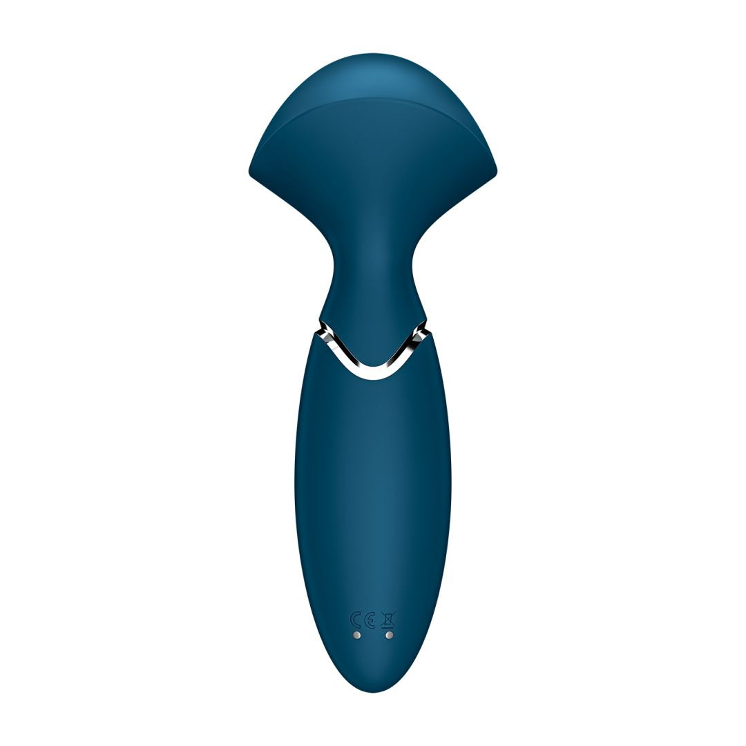 Mini Wand-er Vibromasseur Satisfyer - Bleu - Satisfyer - Vibromasseur pas cher disponible chez LollyDoll