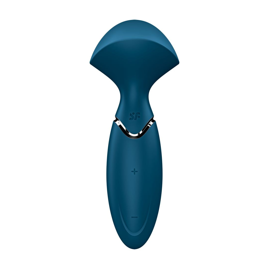 Mini Wand-er Vibromasseur Satisfyer - Bleu - Satisfyer - Vibromasseur disponible chez LollyDoll