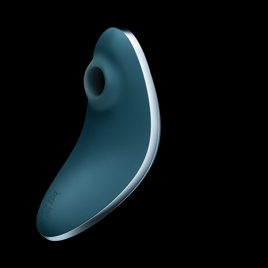 Vulva Lover Stimulateur et vibromasseur Satisfyer - Bleu - Satisfyer - Vibromasseur disponible chez LollyDoll, pas cher