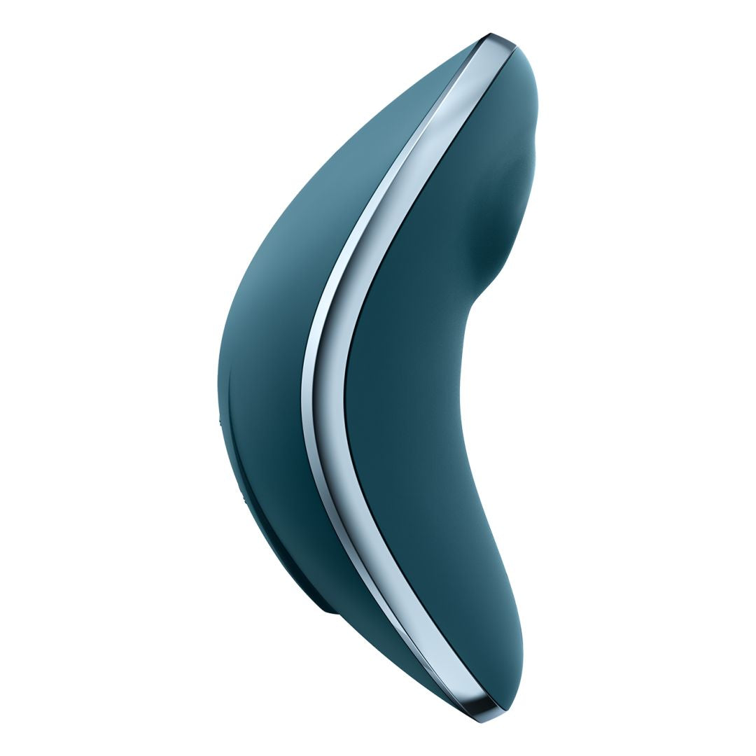 Vulva Lover Stimulateur et vibromasseur Satisfyer - Bleu - Satisfyer - Vibromasseur disponible chez LollyDoll, pas cher