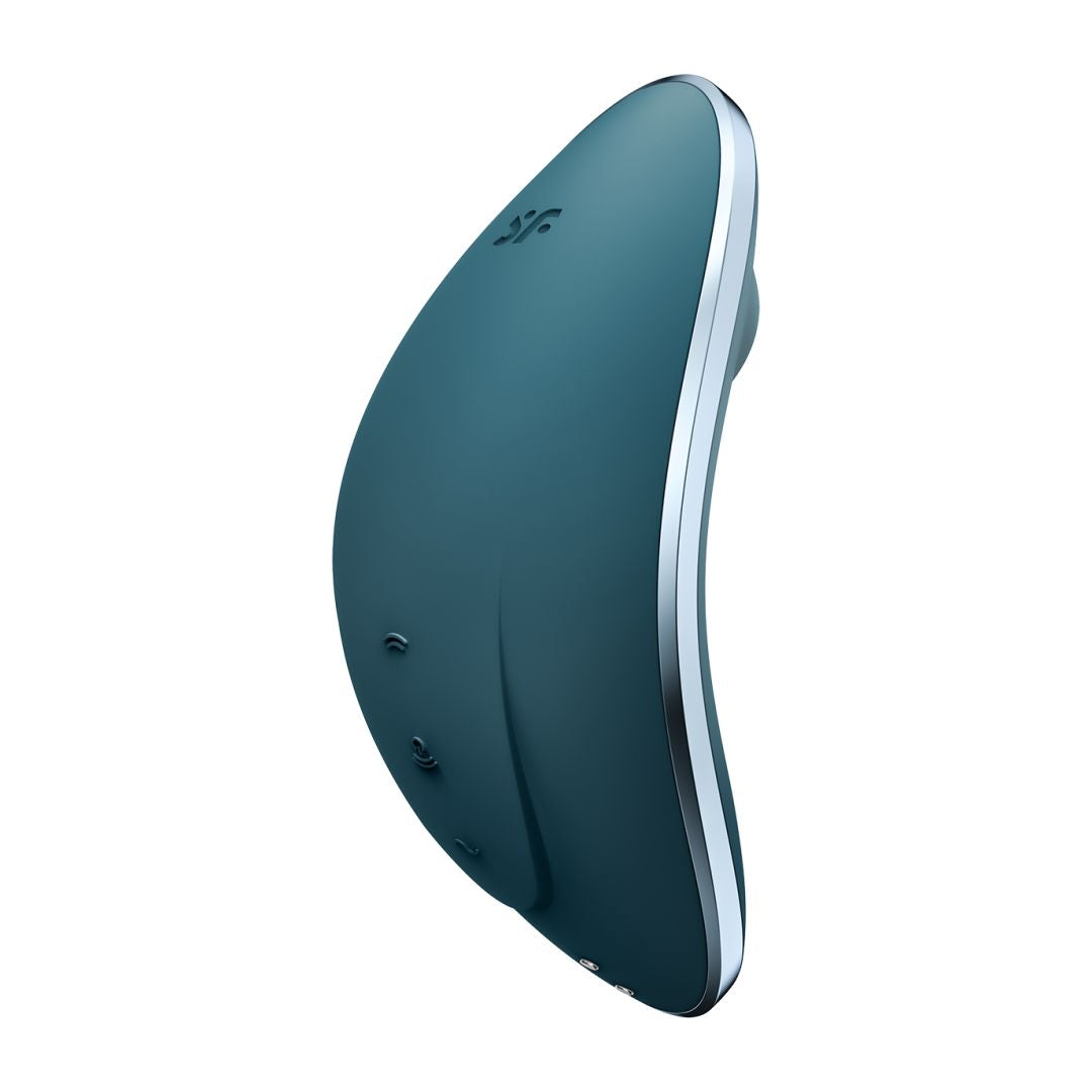Vulva Lover Stimulateur et vibromasseur Satisfyer - Bleu - Satisfyer - Vibromasseur disponible chez LollyDoll, pas cher