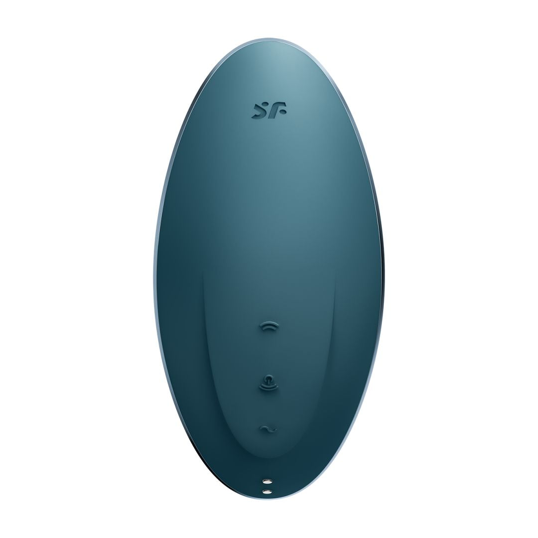 Vulva Lover Stimulateur et vibromasseur Satisfyer - Bleu - Satisfyer - Vibromasseur disponible chez LollyDoll, pas cher