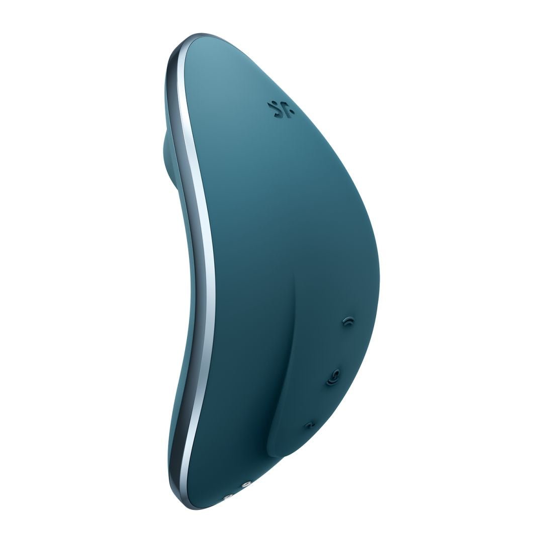 Vulva Lover Stimulateur et vibromasseur Satisfyer - Bleu - Satisfyer - Vibromasseur disponible chez LollyDoll, pas cher