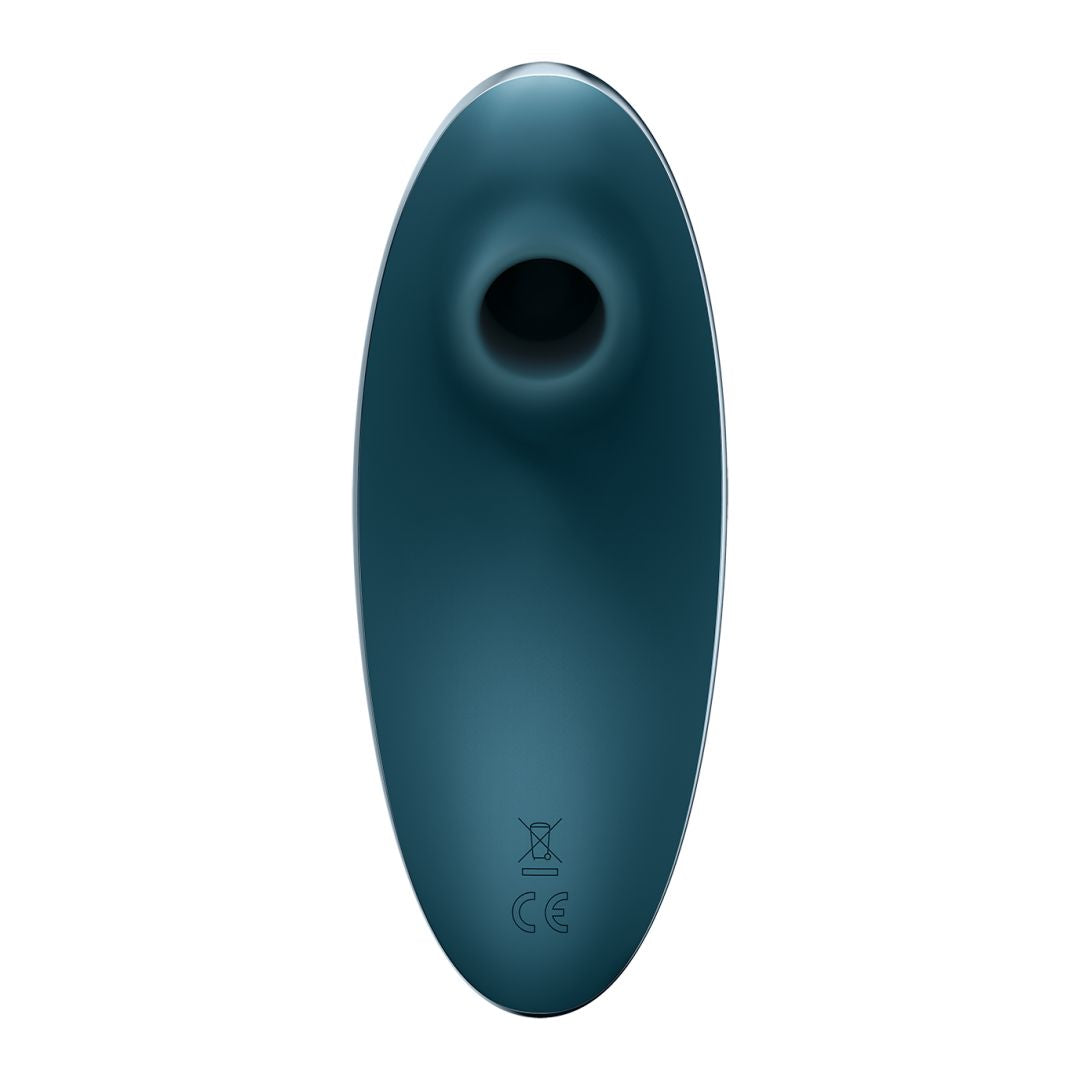 Vulva Lover Stimulateur et vibromasseur Satisfyer - Bleu - Satisfyer - Vibromasseur disponible chez LollyDoll, pas cher