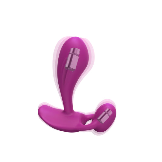Witty vibromasseur et stimulateur clitoridien Sweet orchid velours