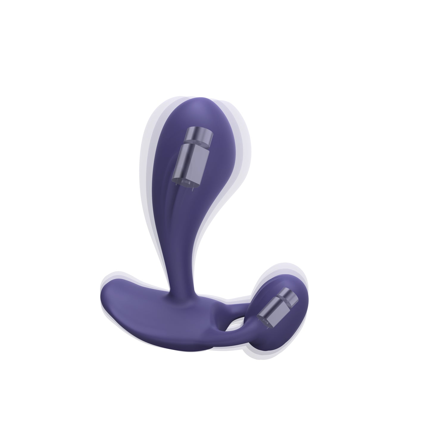 Batteries internes du Witty vibromasseur et stimulateur clitoridien- Midnight indigo - Love to Love - Vibromasseur au meilleur prix sur LollyDoll