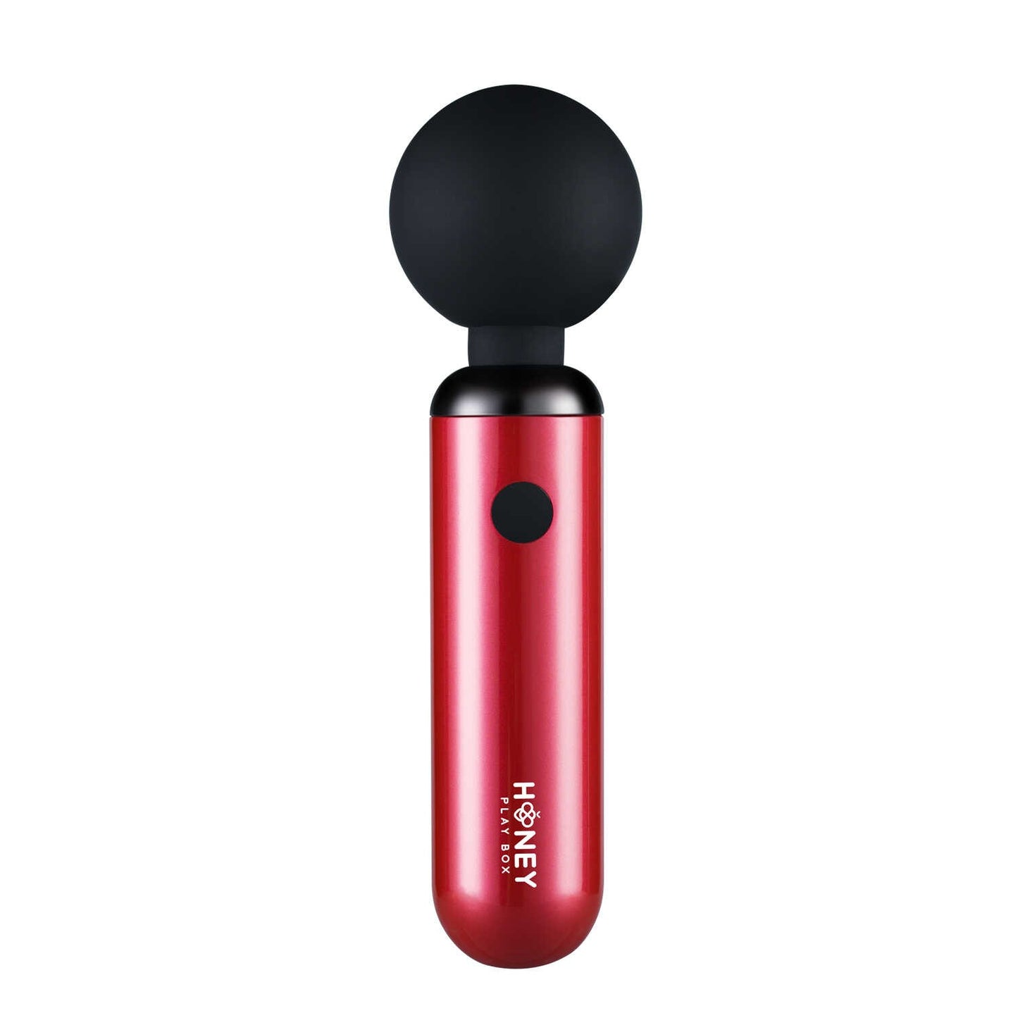 Pomi wand - Puissant mini vibromasseur - Rose et noir - Honey Play box - stimulateur clitoridien pas cher disponible chez LollyDoll