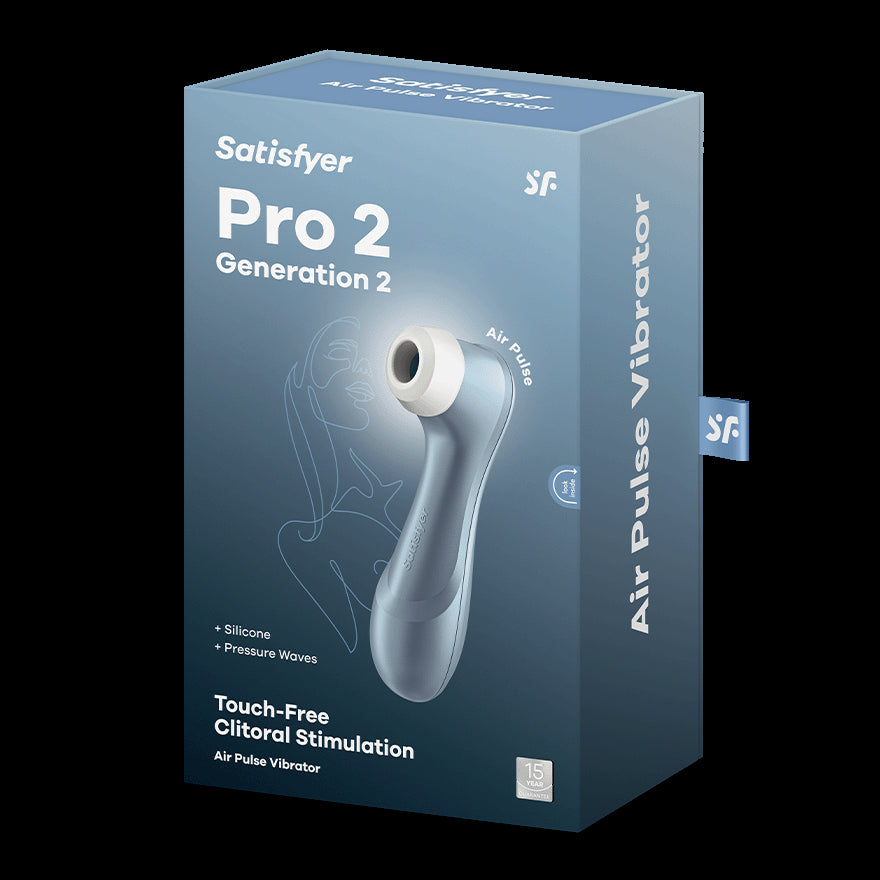 Stimulateur Satisfyer Pro 2 - Bleu - Satisfyer - Vibromasseur disponible chez LollyDoll, pas cher