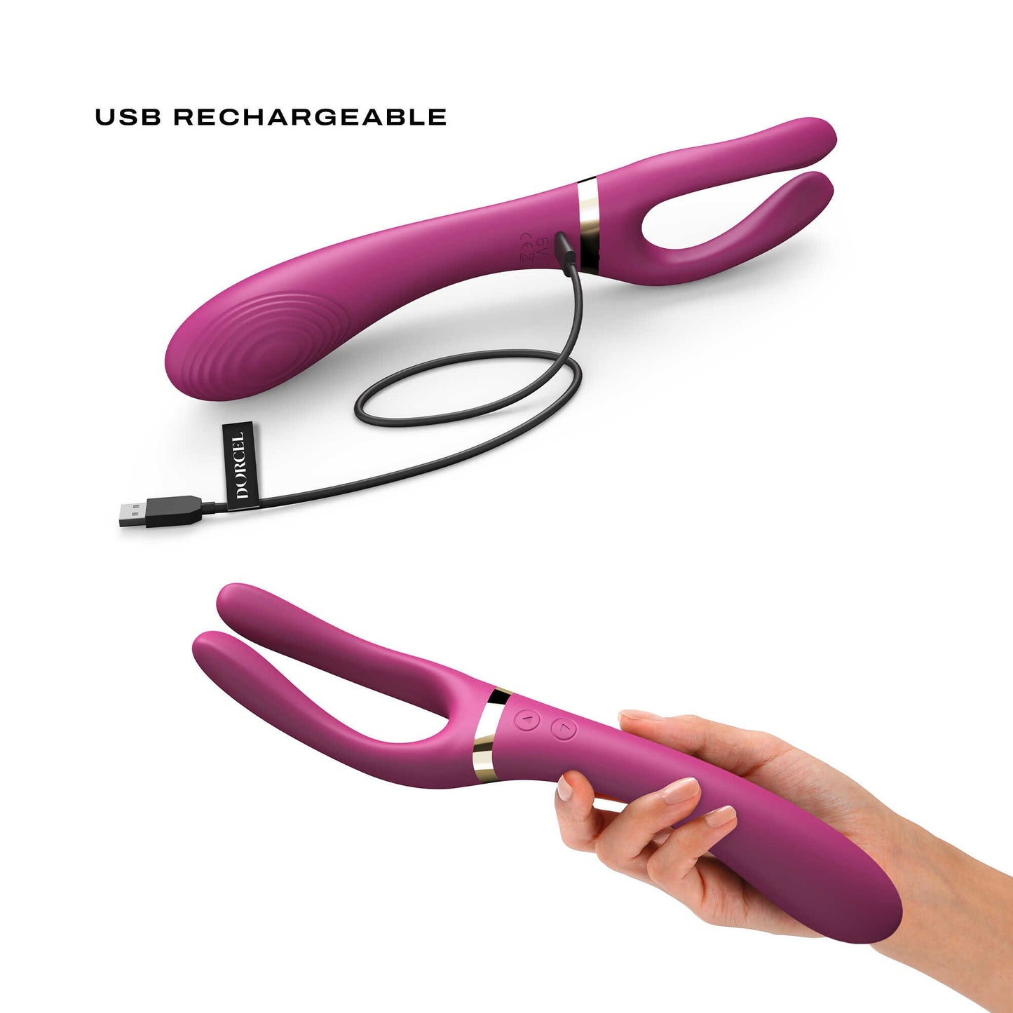 Vibromasseur Infinite Joy - Prune - Dorcel - Vibromasseur pas cher disponible chez LollyDoll