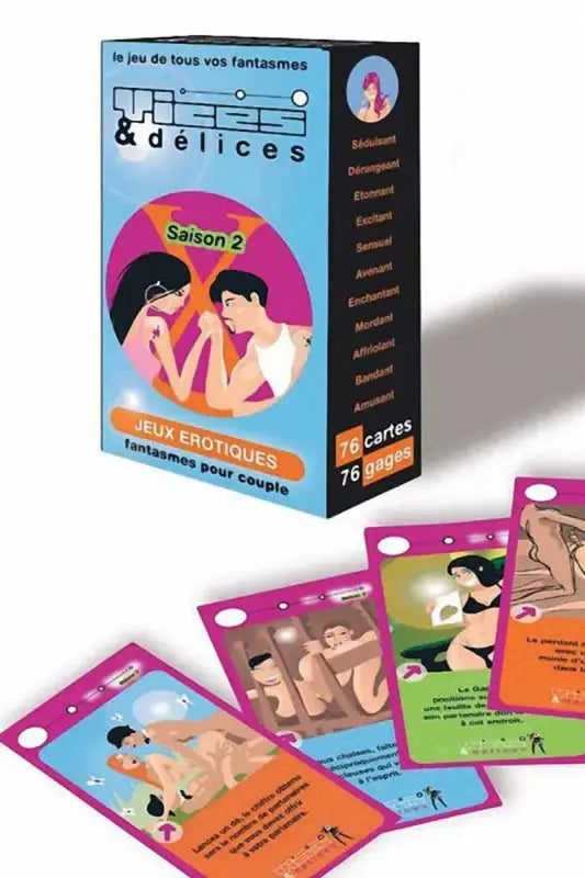 jeu érotique de cartes pour pimenter son couple