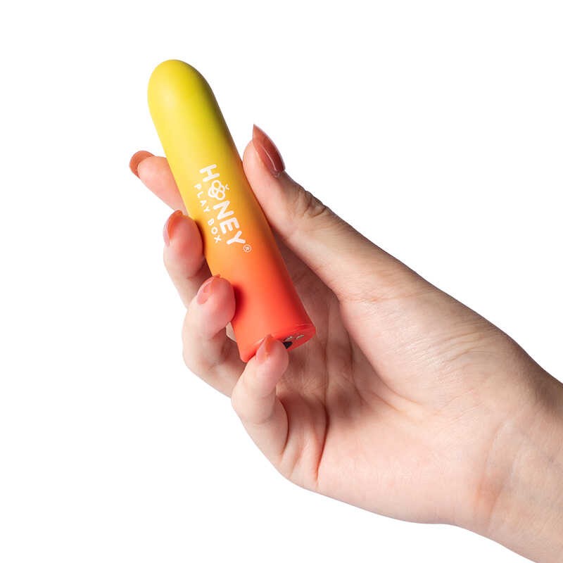 Fantasy bullet, vibromasseur puissant - Jaune - Honey Play box - Vibromasseur disponible chez LollyDoll, pas cher