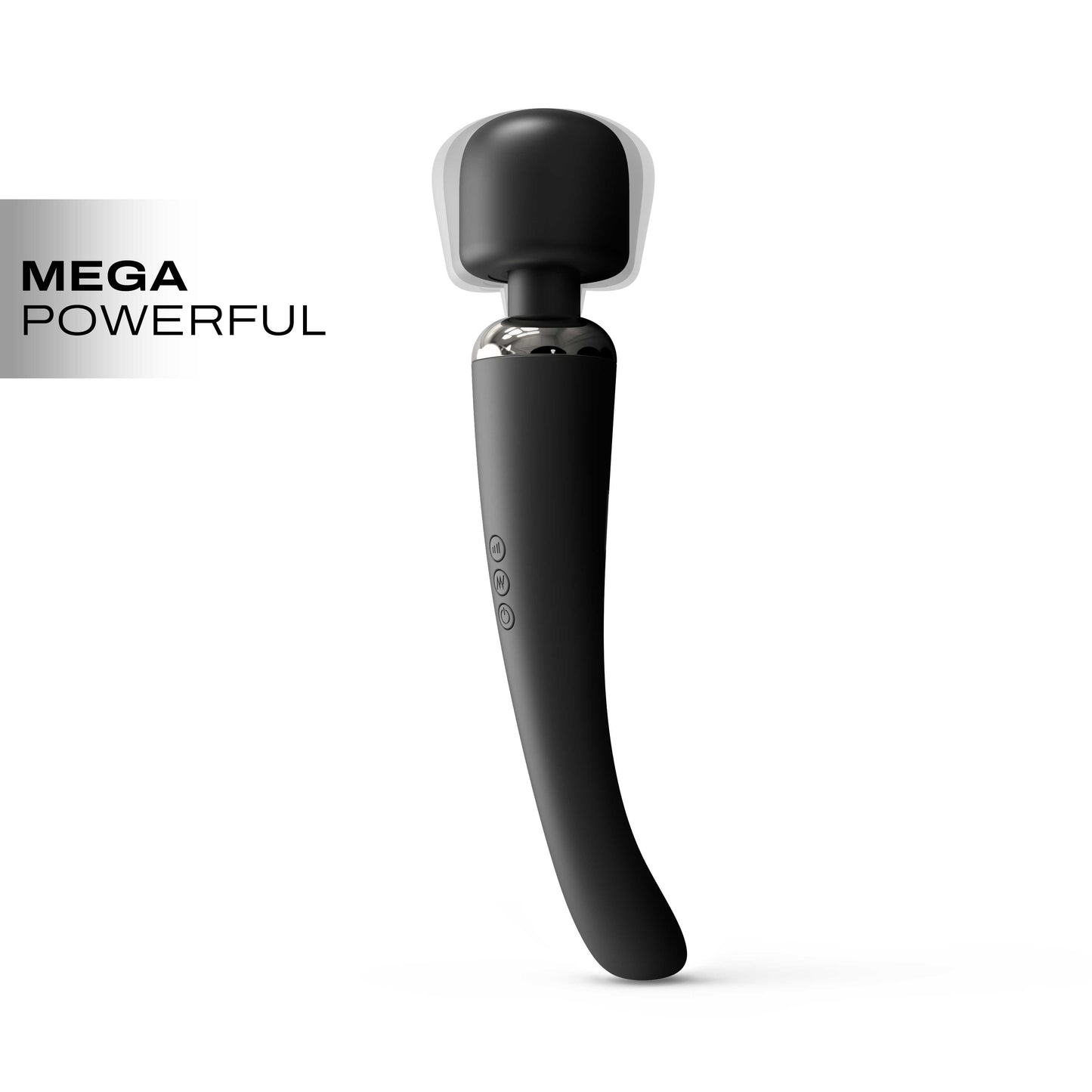 Stimulateur Megawand - Noir - Dorcel - Vibromasseur abordable disponible chez LollyDoll
