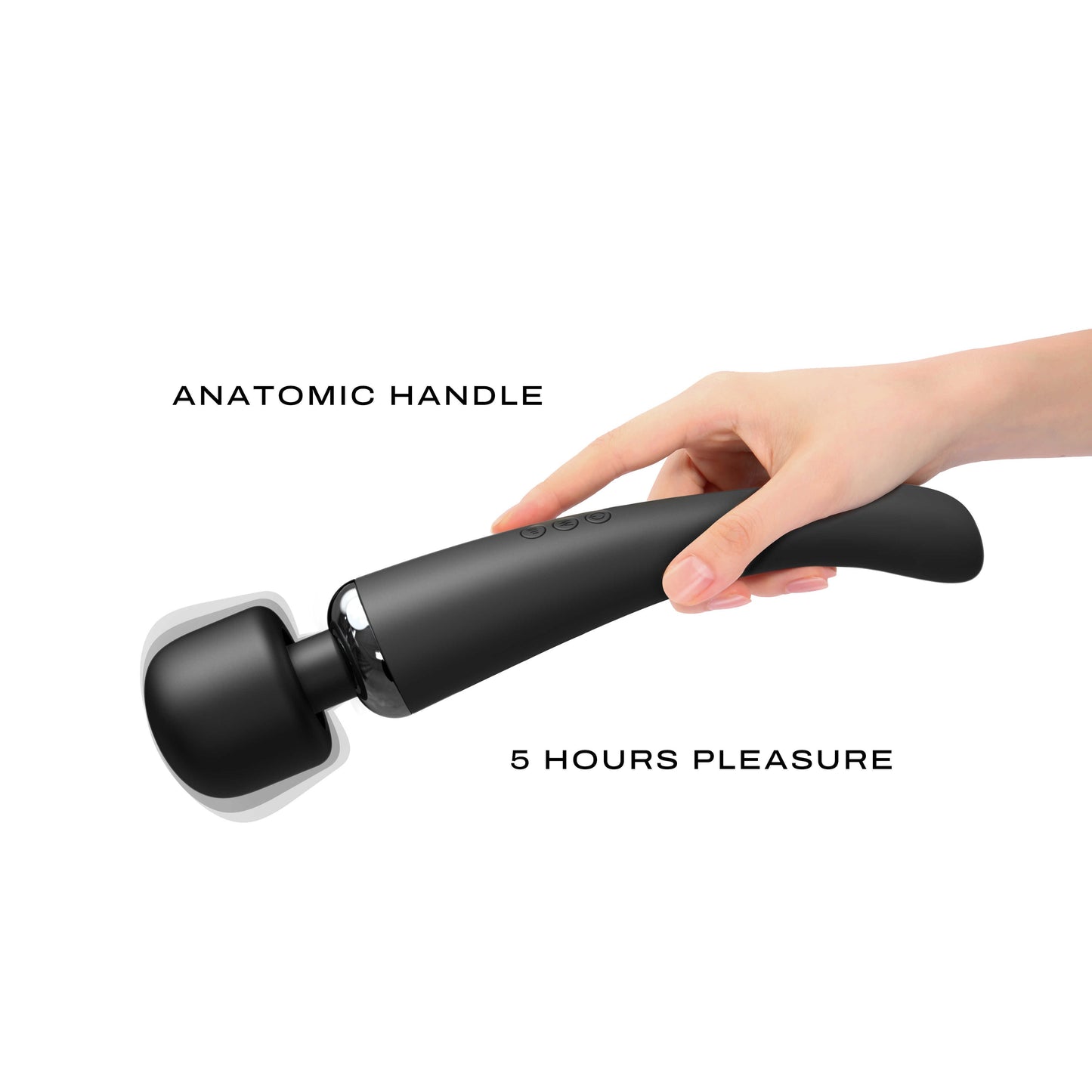 Stimulateur Megawand - Noir - Dorcel - Vibromasseur clitoridien pas cher disponible chez LollyDoll