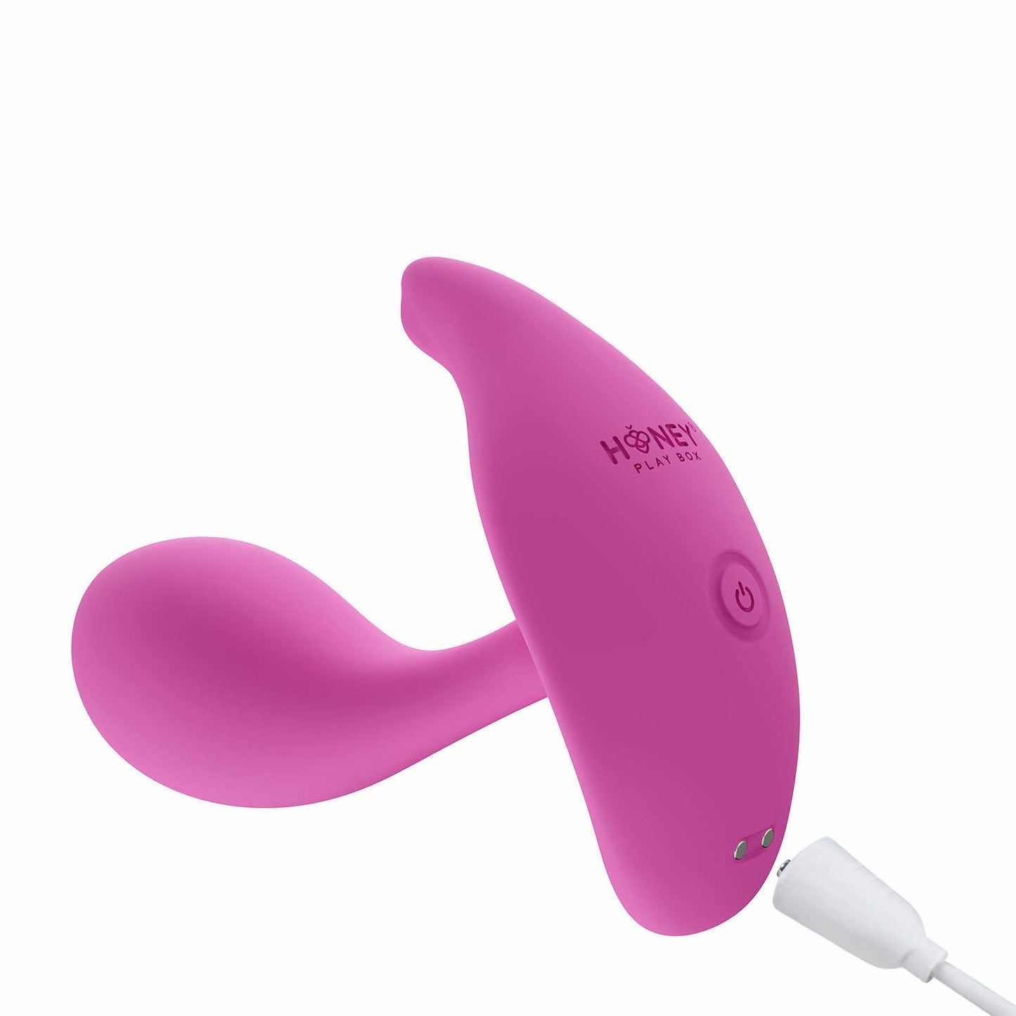 Oly 2 Vibromasseur à pression et application controlable avec le voix Rose - Honey Play box - Vibromasseur disponible chez LollyDoll, pas cher