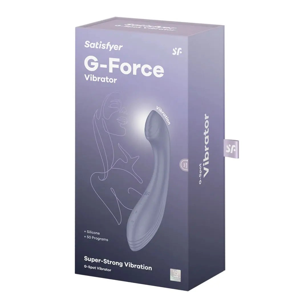 G-force vibromasseur expert point G - Violet - Satisfyer - Vibromasseur disponible chez LollyDoll, pas cher