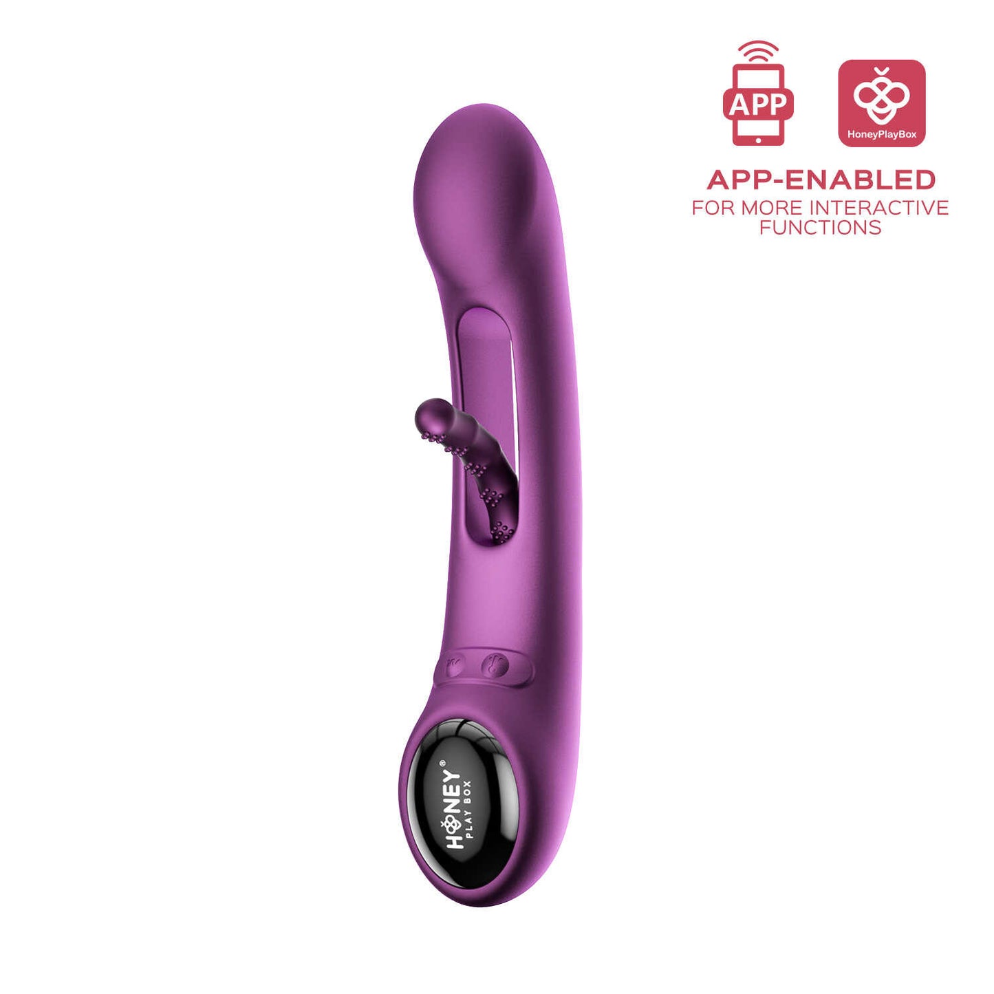 Tempo vibromasseur G-spot avec capteurs de pression et application - Honey Play box - Vibromasseur disponible chez LollyDoll, pas cher