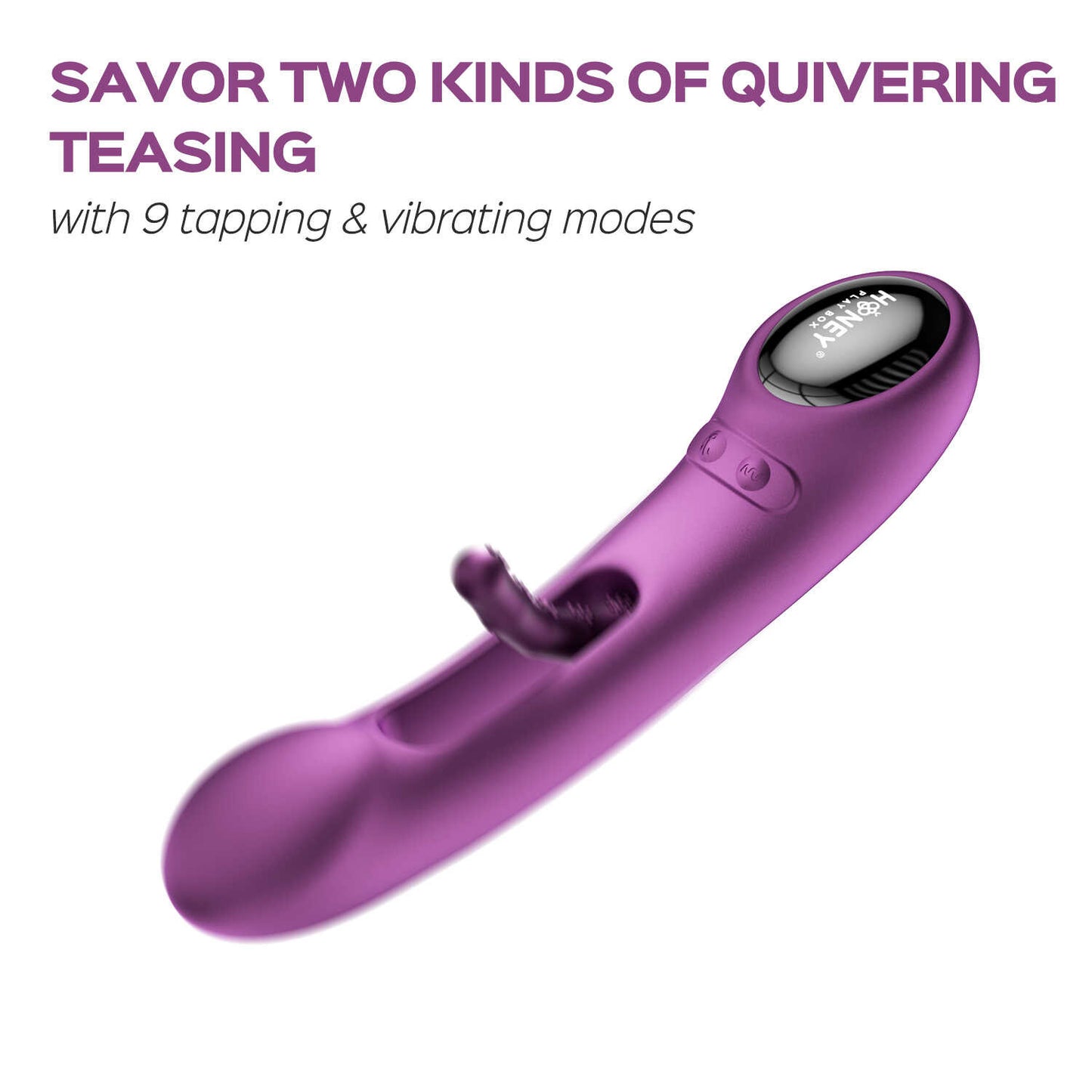 Tempo vibromasseur G-spot avec capteurs de pression et application - Honey Play box - Vibromasseur disponible chez LollyDoll, pas cher