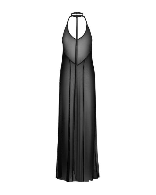 Nuites robe longue Noire