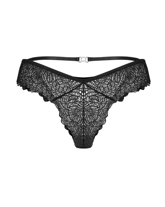 Iliosa tanga - Noir - - tendance-sensuelle | Disponible chez LollyDoll.fr