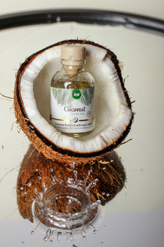 Vegan Massage gel noix de coco Gel embrassable