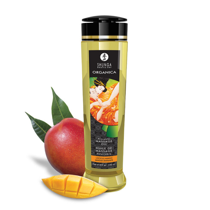 Huile de massage organique Mangue 240 ml
