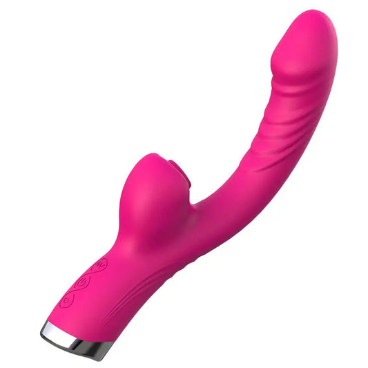 Vibrateur courbe rose.