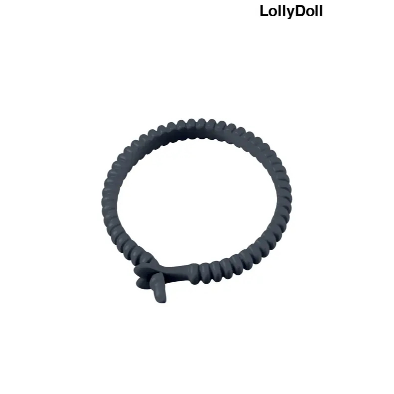 Cockring Dorcel Adjust Ring noir pour une stimulation intense. Idéal pour accompagner un gode disponible chez LollyDoll