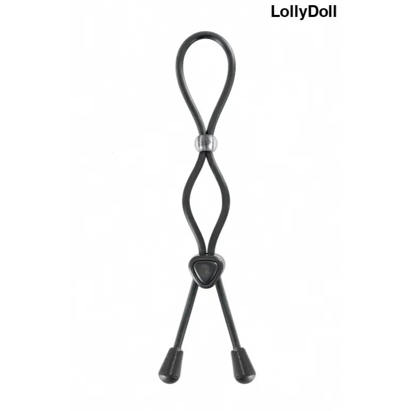 Cockring ajustable à double boucle pour des sensations personnalisées. Gaine de plaisir pour des disponible chez LollyDoll