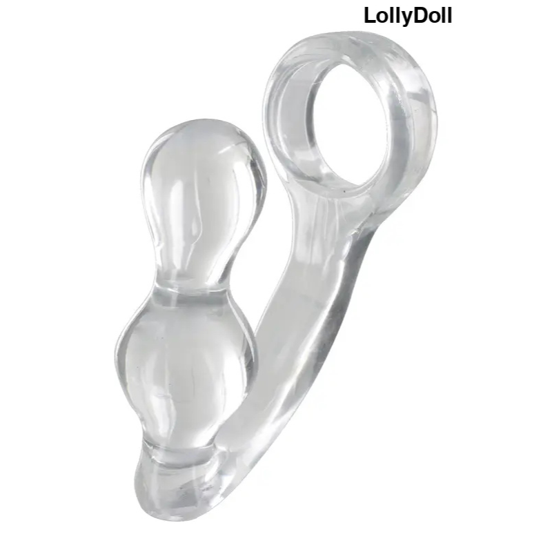 Stimulateur de prostate et cockring combiné pour une amélioration de l'érection et point G masculin disponible sur LollyDoll