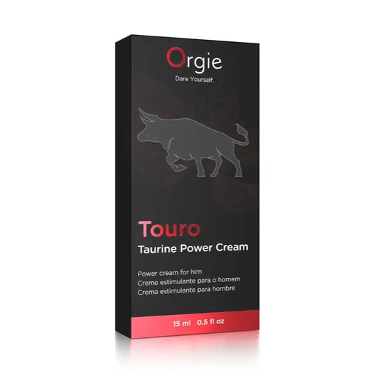 Crème pour améliorer l'érection Touro de la marque Orgie une solution innovante spécialement conçue pour améliorer l’excitation et la performance masculine disponible au meilleur prix chez LollyDoll