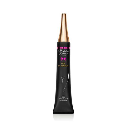Gel stimulant féminin effet chaud et froid de la marque Plaisirs Secrets, conçu pour intensifier vos moments intimes et augmenter la puissance de vos orgasmes disponible chez LollyDoll