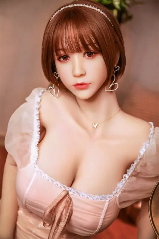 Claire Poupée sexuelle intime réaliste au visage doux et pas chère dispo chez lollydoll.fr