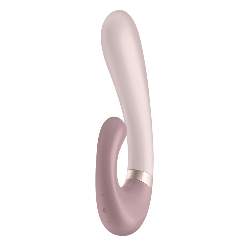 Heat Wave Connect App - Mauve Stimulateur clitoridien et Vibromasseur point G Satisfyer disponible chez LollyDoll