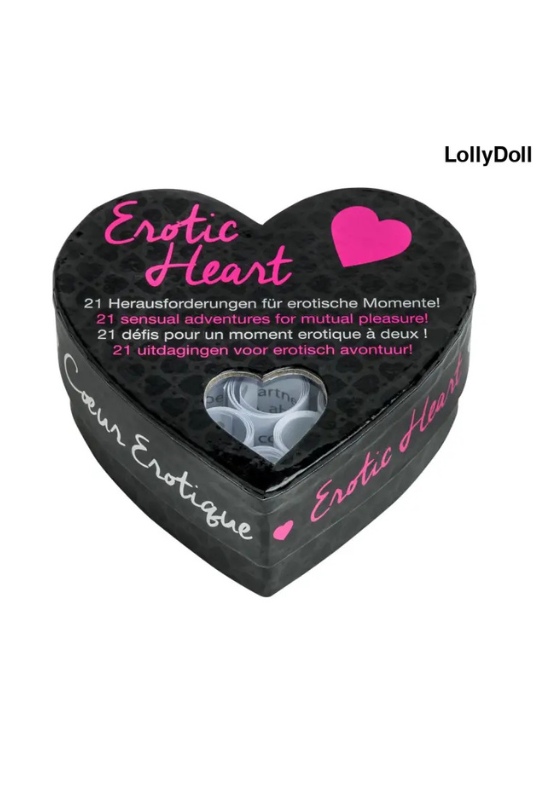 Jeu de société pour adulte Erotic Heart au meilleur prix chez LollyDoll