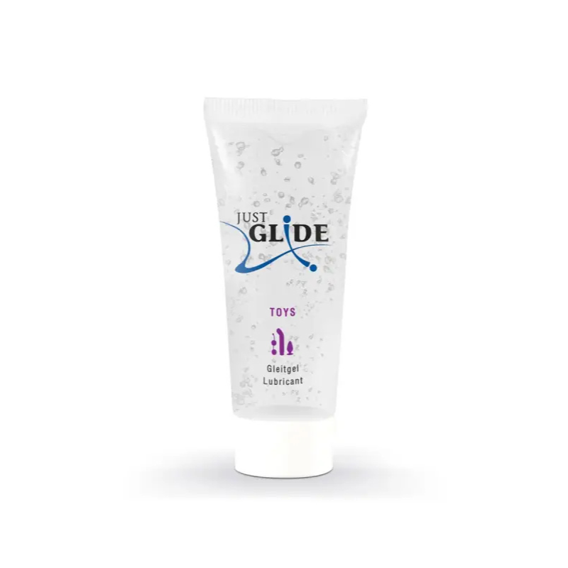 Just Glide ToyLube : Le lubrifiant parfait pour vos sextoys dispo en 20ml chez LollyDoll