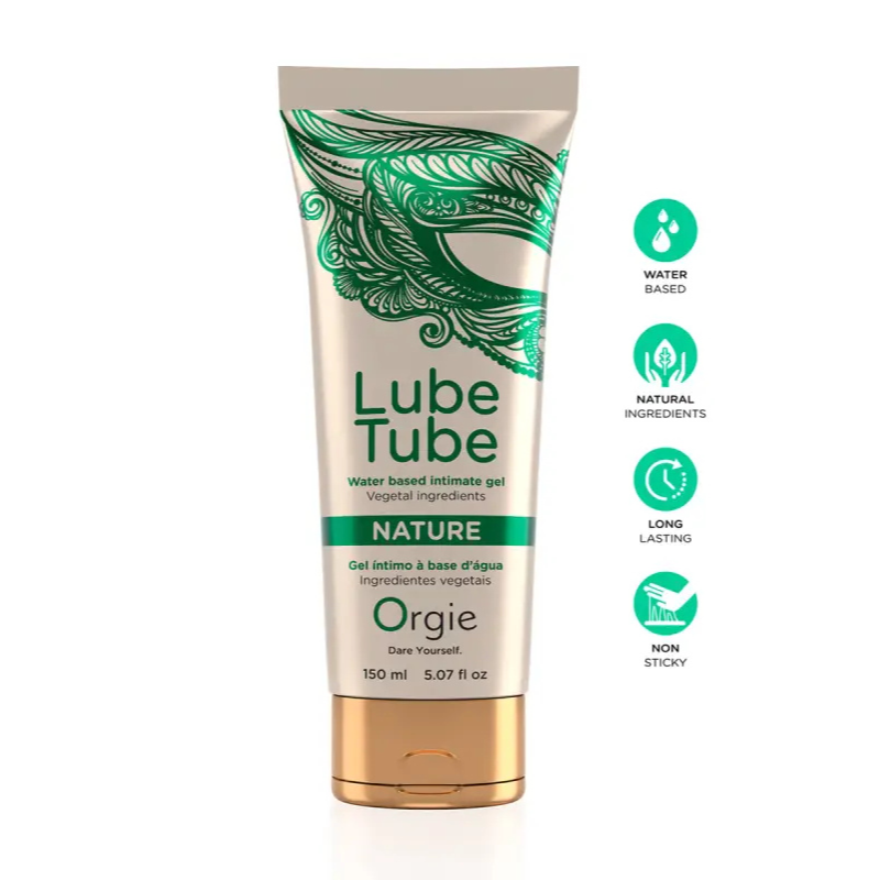 Lubrifiant eau Lube Tube Nature 150ml LollyDoll
