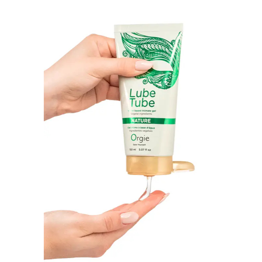 Lubrifiant à base d'eau Lube Tube Nature 150ml à utiliser seul ou à plusieurs LollyDoll