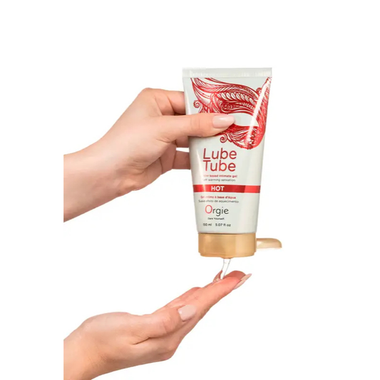 Un des meilleurs lubrifiant à base d'eau chauffant Lube Tube Hot 150ml LollyDoll